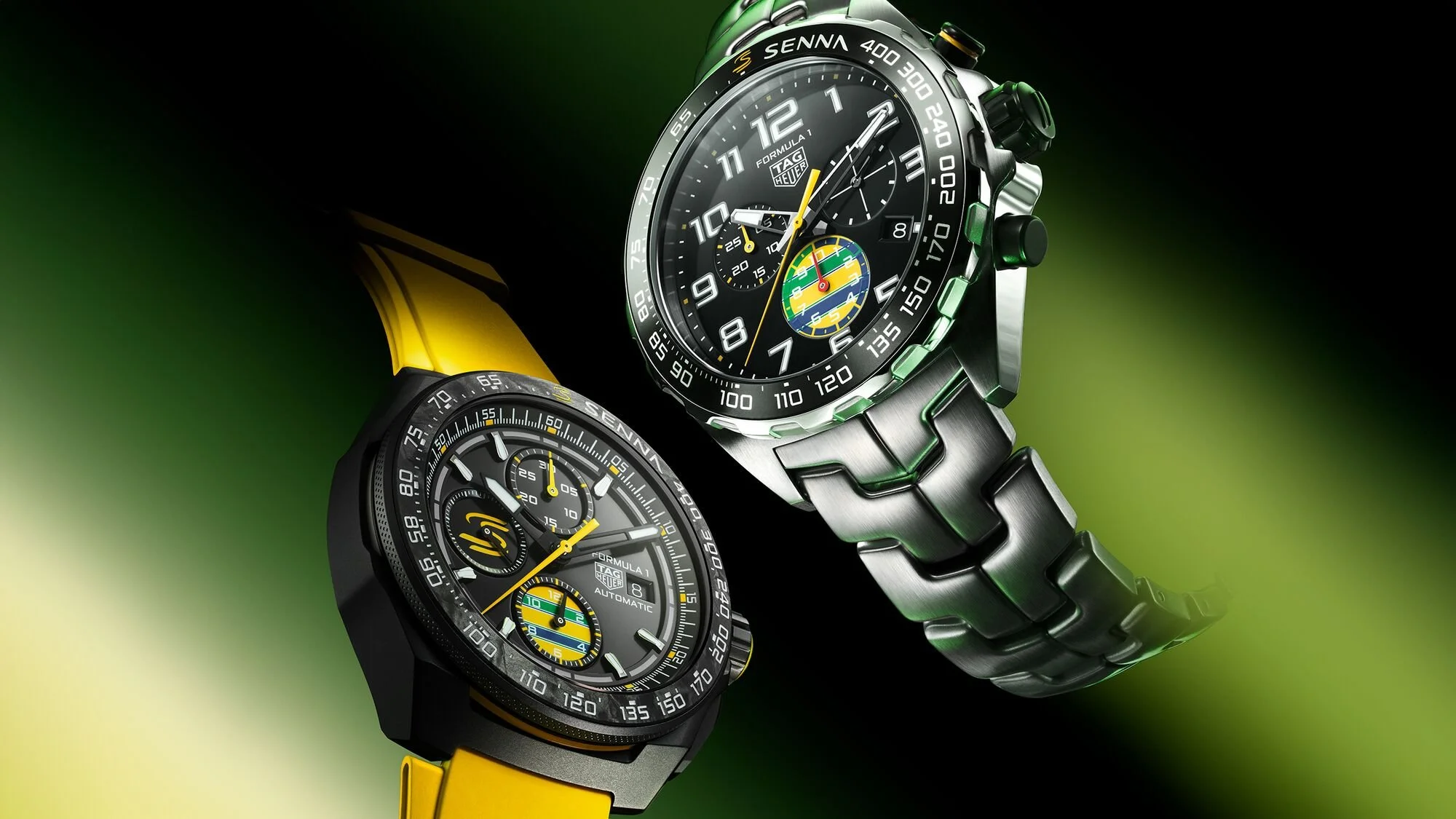 TIME, PRECISION, AND THE SPIRIT OF SENNA AT TAG HEUER — Numéro